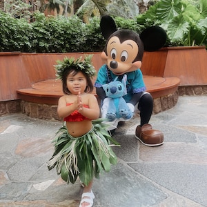 【セール】HULA Girls フラダンス用 ドレス サイズM Kids Hawaiian Plumeria Hula Girls Skirt,hula Dress,baby