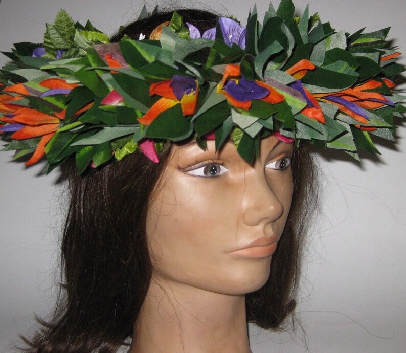 The Moku Manu Haku ~ A Quick Fix Go To Anyplace Anytime Stunning Hawaiian Headpiece