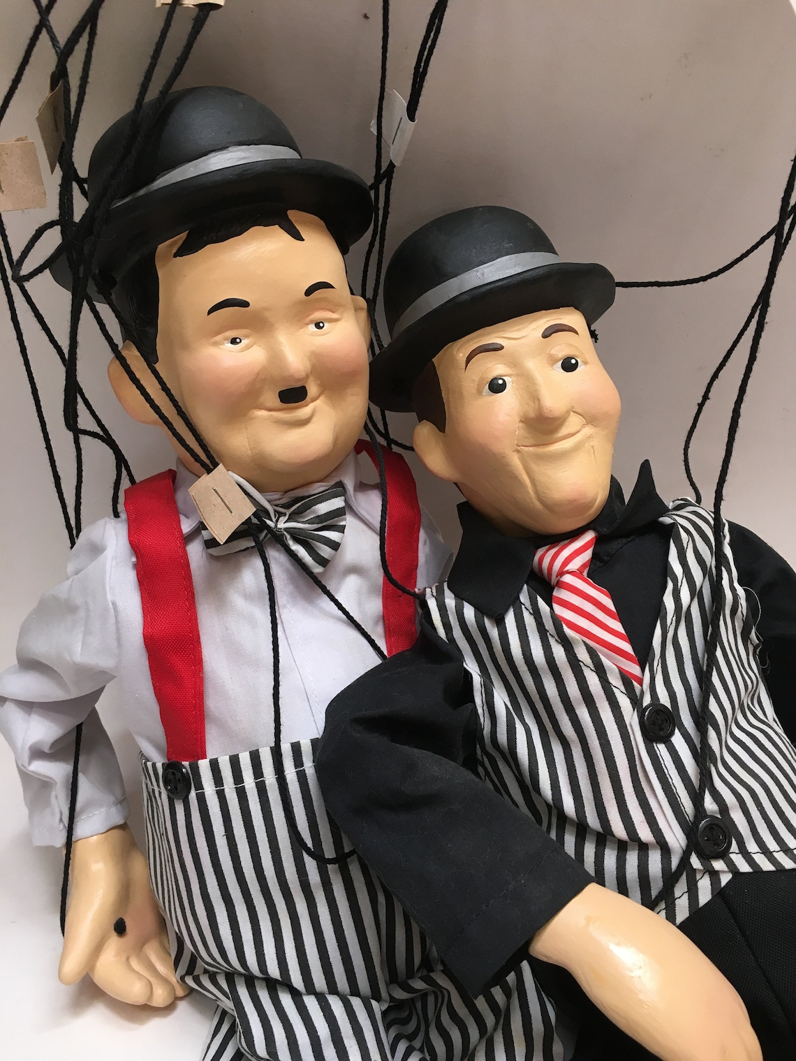 Laurel & Hardy Slapstick Vintage 8 String Bowler Etsy