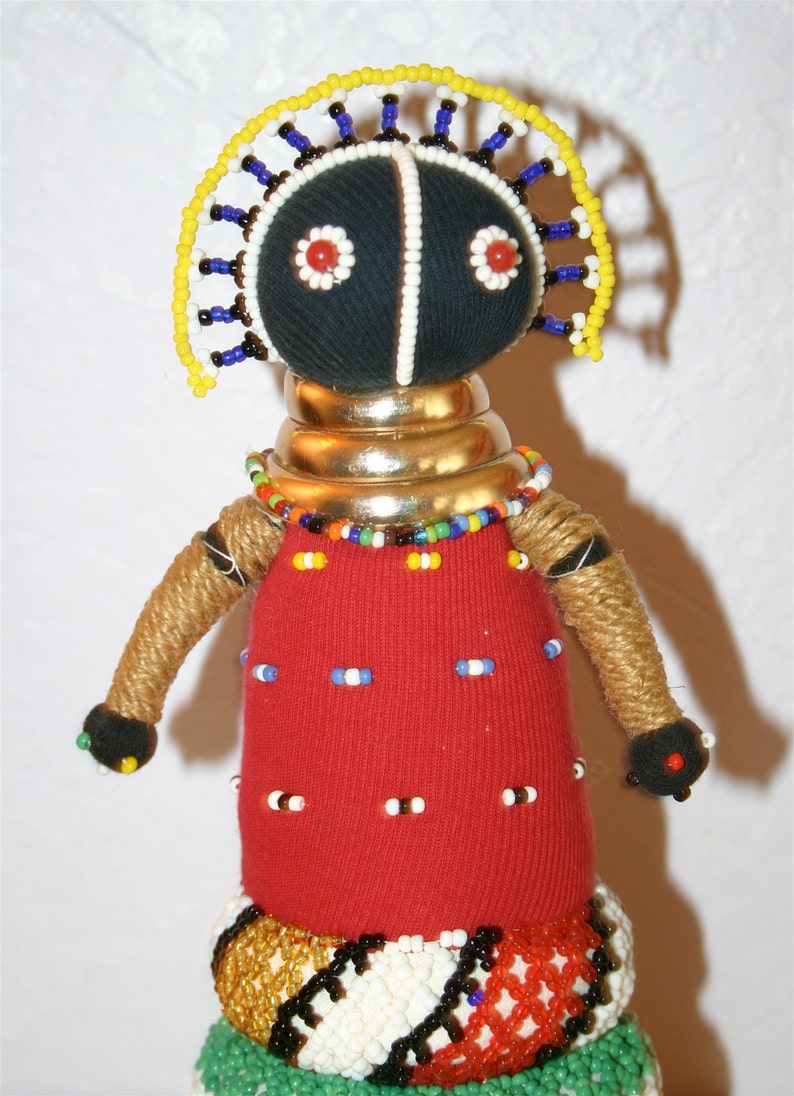 The People of Beads Marvelous African Beaded Dolls | Etsy