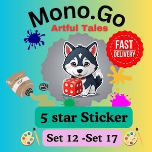 5 star sticker MonoGo* Summer Escape Album  (1 piece) Fast delivery