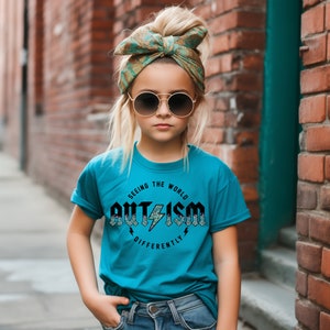 Autism Awareness Kids Tee: Seeing The World Differently