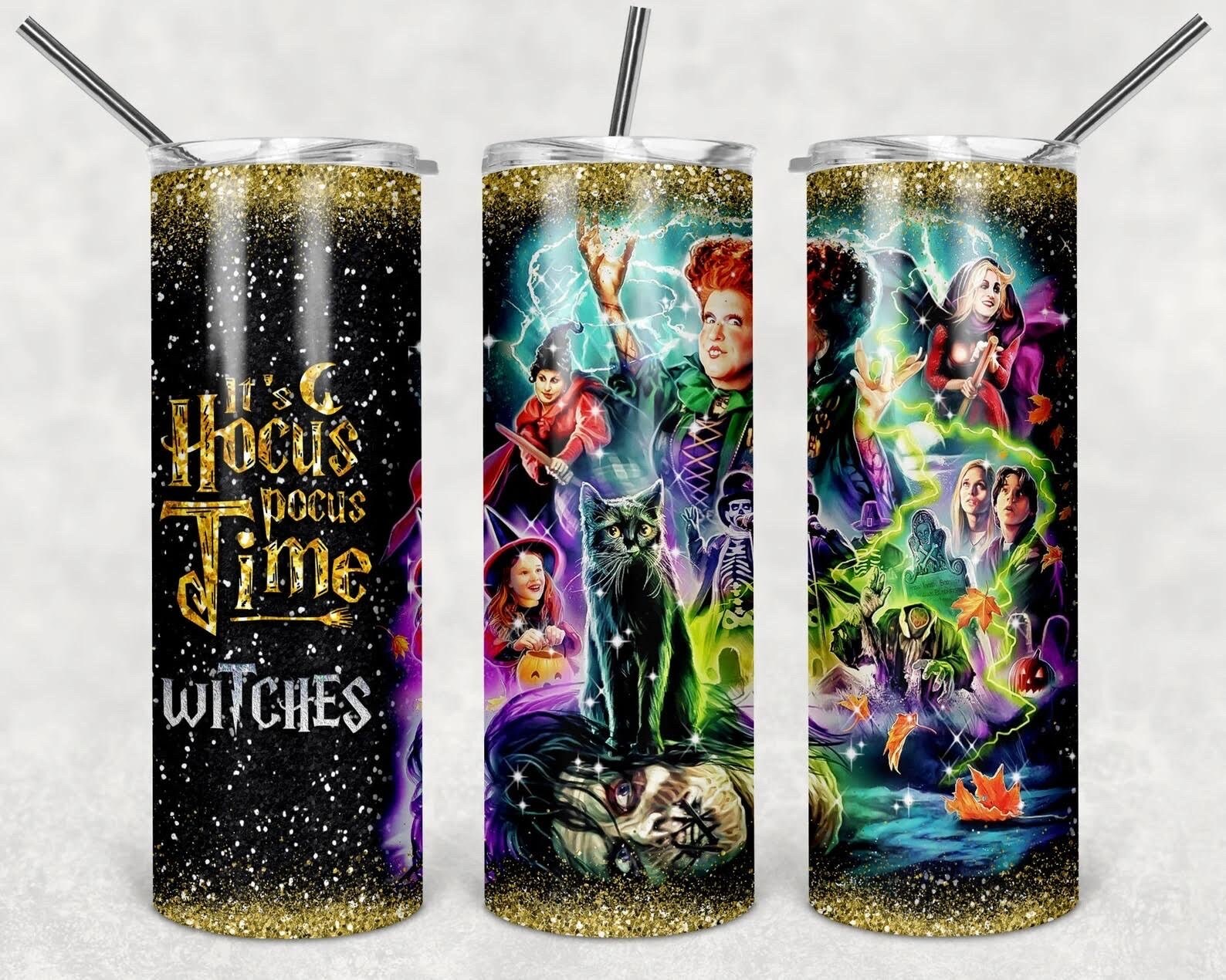Wrap Witch sisters, ready to press, sublimation transfer, tumbler, 12oz, 20oz, print out, adult, kids, men, women