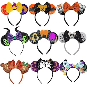 Halloween Mouse Ears Headbands –  Spooky Styles for Kids & Adults – Park and Costume Ready