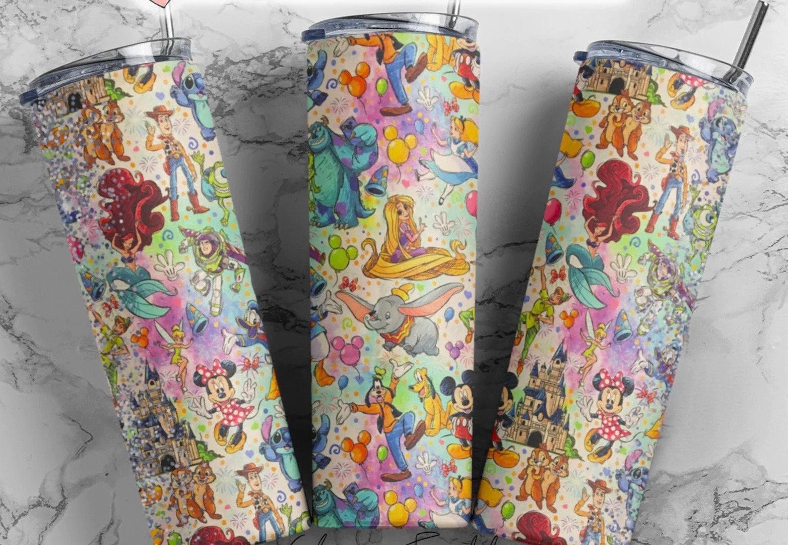 Wrap Park characters, ready to press, sublimation transfer, tumbler, 12oz, 20oz, print out, adult, kids, men, women