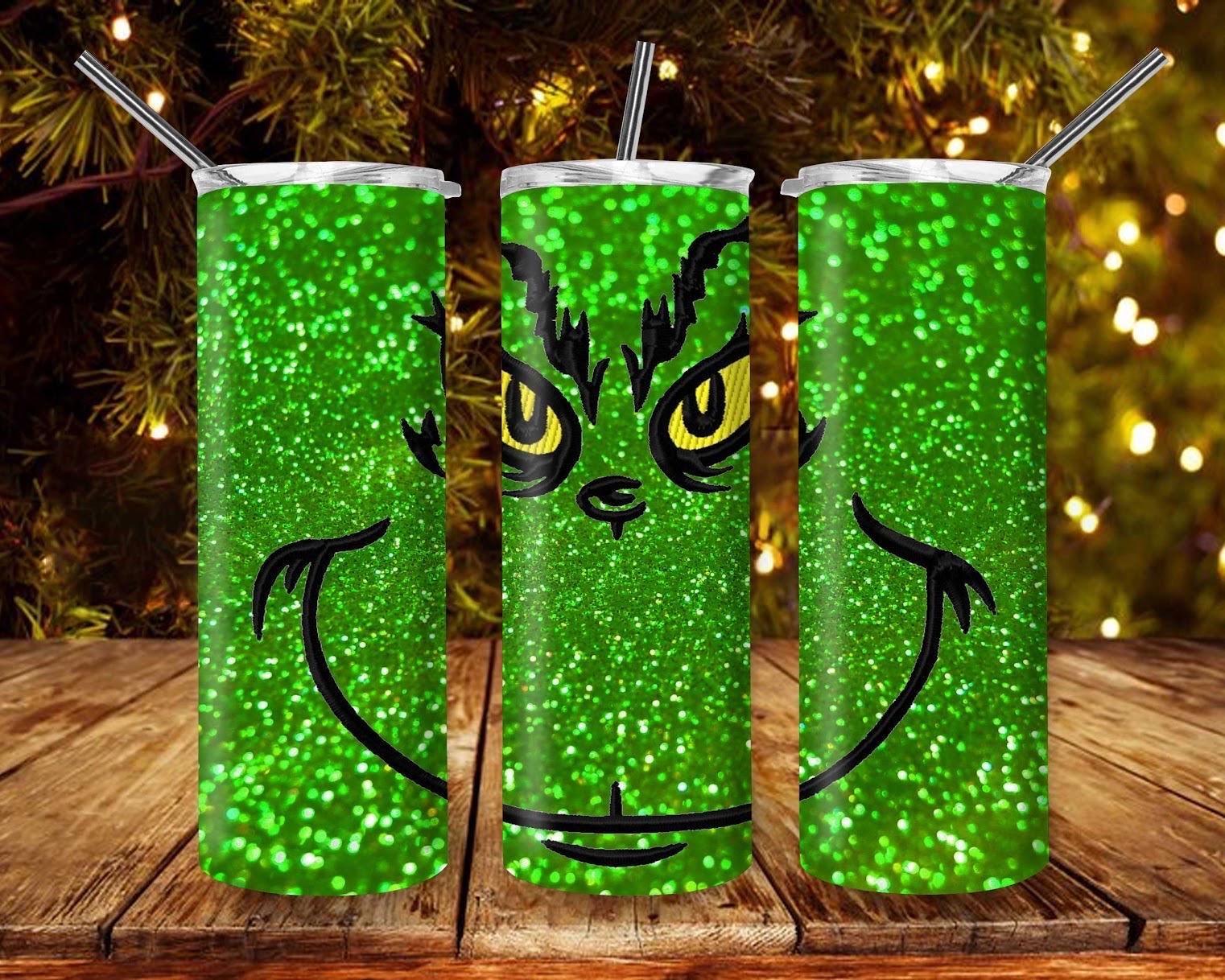 Wrap green man glitter, ready to press, sublimation transfer, tumbler, 12oz, 20oz, print out, adult, kids, men, women