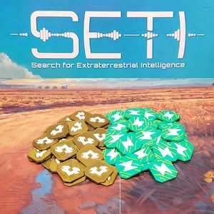 SETI Board Game Tokens Deluxe Set