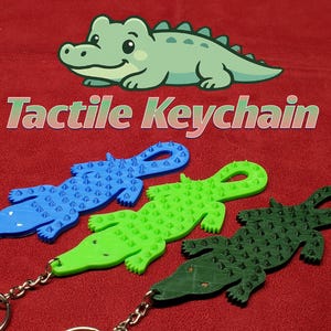 Spiky Croc Pain Stimulation Keychain