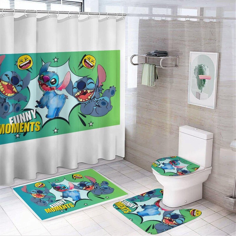 Lilo Stitch Bathroom Mat - Etsy