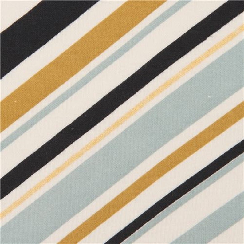 Jay-Cyn Designs Collection Design 220914 knit fabric with stripes Mod Nouveau