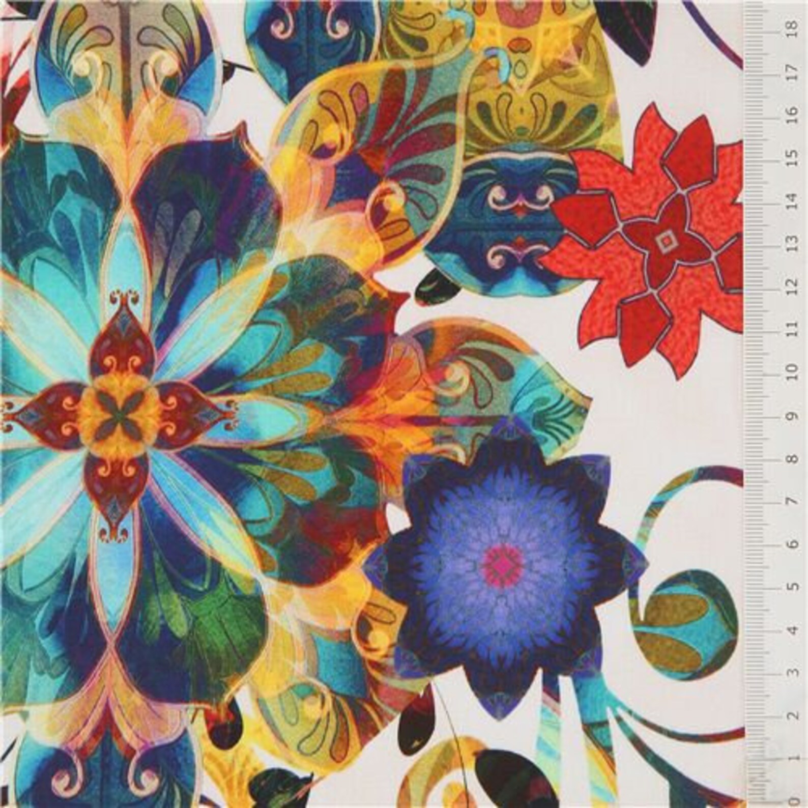 242103 Robert Kaufman Venice light cream panel cotton fabric Etsy