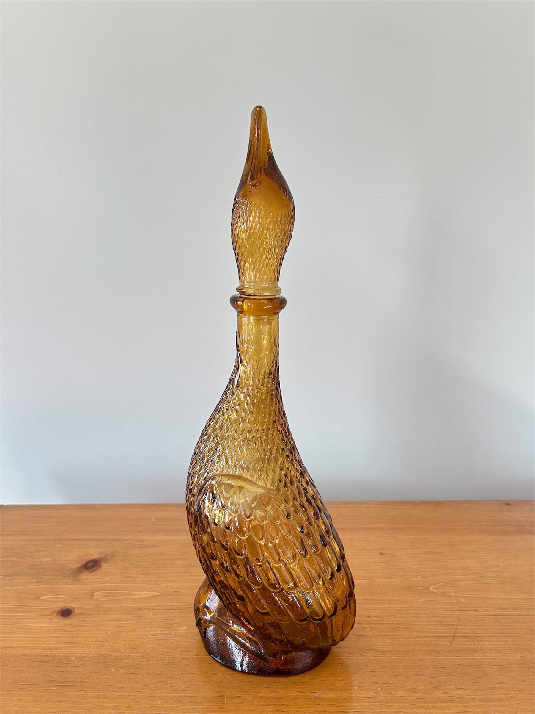 Vintage Duck Decanter - Etsy