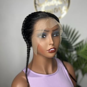 13x4 Frontal lace for wig, braid, gele and turban styling transparent lace