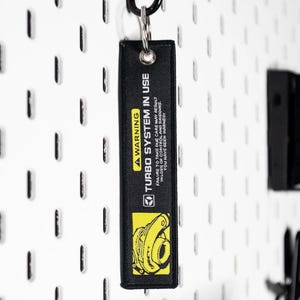 Turbo System Keychain | Cars and Motorcycle Keytags | Automotive Collection | Cute & Fun Gifts