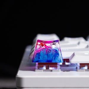 Coi Fish Resin Artisan Keycap | Custom Keycap | Gaming Keycap | Replacement Keycap | Cute & Funny Gift | Cherry MX Keycap