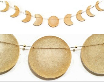 Moon Phase Wall Hanging, Phases of the Moon, Moon Phase Art, Next Day Shipping!