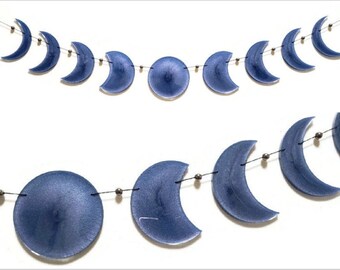 Moon Phase Wall Hanging, Phases of the Moon, Moon Phase Art, Next Day Shipping!