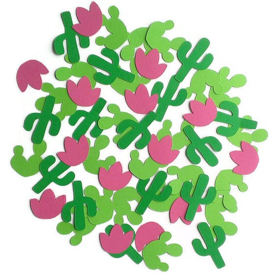 Cactus Confetti Fiesta Southwestern Party Decorations Etsy