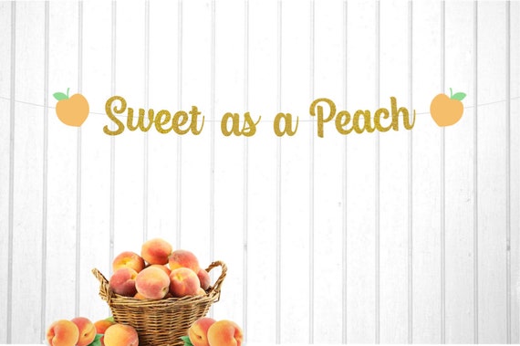 Sweet As A Peach Banner Peach 1st Birthday Peach Theme One Sweet Peach Peaches Birthday Free Shipping By Carismatic Designs Catch My Party Sweet As A Peach Banner Peach 1st Birthday Peach Theme One Sweet Peach Peaches Birthday Free Shipping By Carismatic Designs Catch My Party