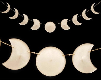 Moon Phase Wall Hanging, Phases of the Moon, Moon Phase Art, Next Day Shipping!