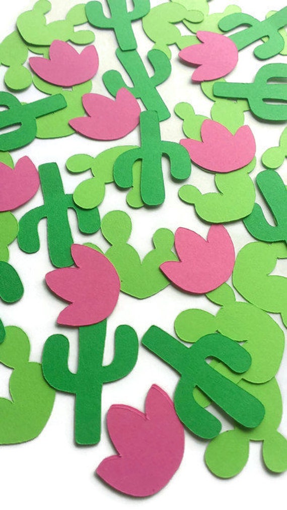 Cactus Confetti Fiesta Southwestern Party Decorations Etsy