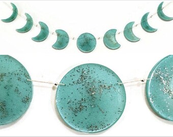 Moon Phase Wall Hanging, Phases of the Moon, Moon Phase Art, Next Day Shipping!
