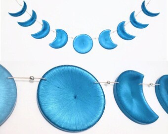 Moon Phase Wall Hanging, Phases of the Moon, Moon Phase Art, Next Day Shipping!