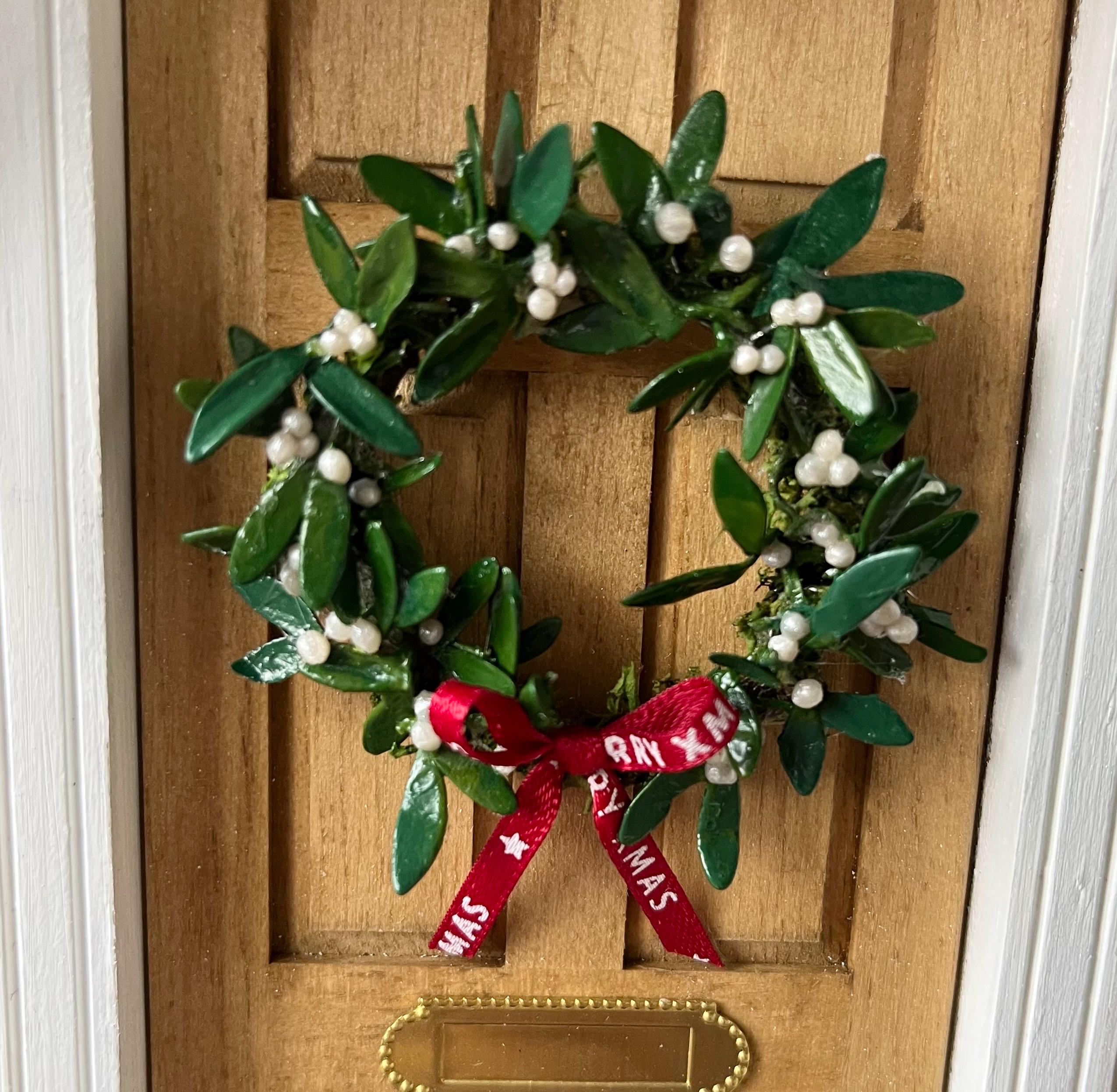 Mini Christmas Wreath - Etsy UK