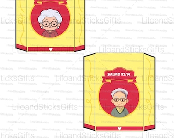 JW Spanish Sticker | calcomanía - Salmo 92:14