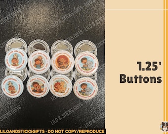 Eternal Happiness Convention Button Pin Pack - English & Spanish