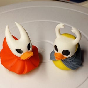 Hohler Ritter Quietscheente: 3D gedrucktes Gamer Geschenk