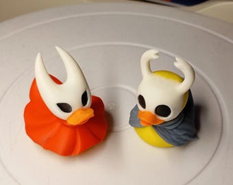 Hollow Knight Rubber Duck: 3D Printed Gamer Gift