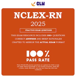 NCLEX-RN Exam Prep: 395 Practice Questions & Answers with Rationale