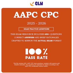 AAPC CPC - Certified Professional Coder Exam Practice Questions | Answers | Detailed Rationales | Covers 18 Chapters