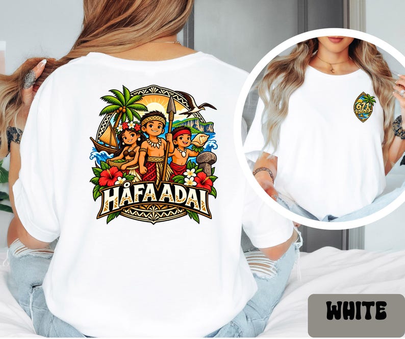 Guam 671 Vibes Shirt, Håfa Adai Chamorro Tee, Guam Island Shirt ...