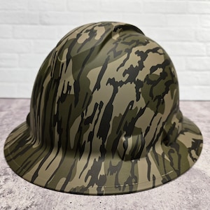 Bottomlands Custom Hydro Dipped Full Brim Hard Hat, Helmet
