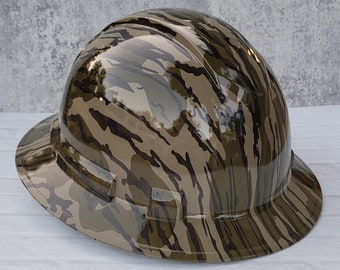 Bottomlands Custom Hydro Dipped Hardhat, Helmet