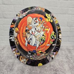 Cartoons Custom Hydro Dipped Full Brim Hard Hat, Helmet