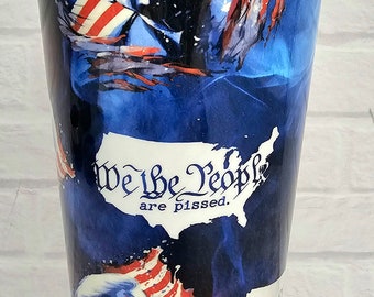 Trump Maga 2024 Hydro Dipped 24oz Stainless Steel Tumbler, Cup