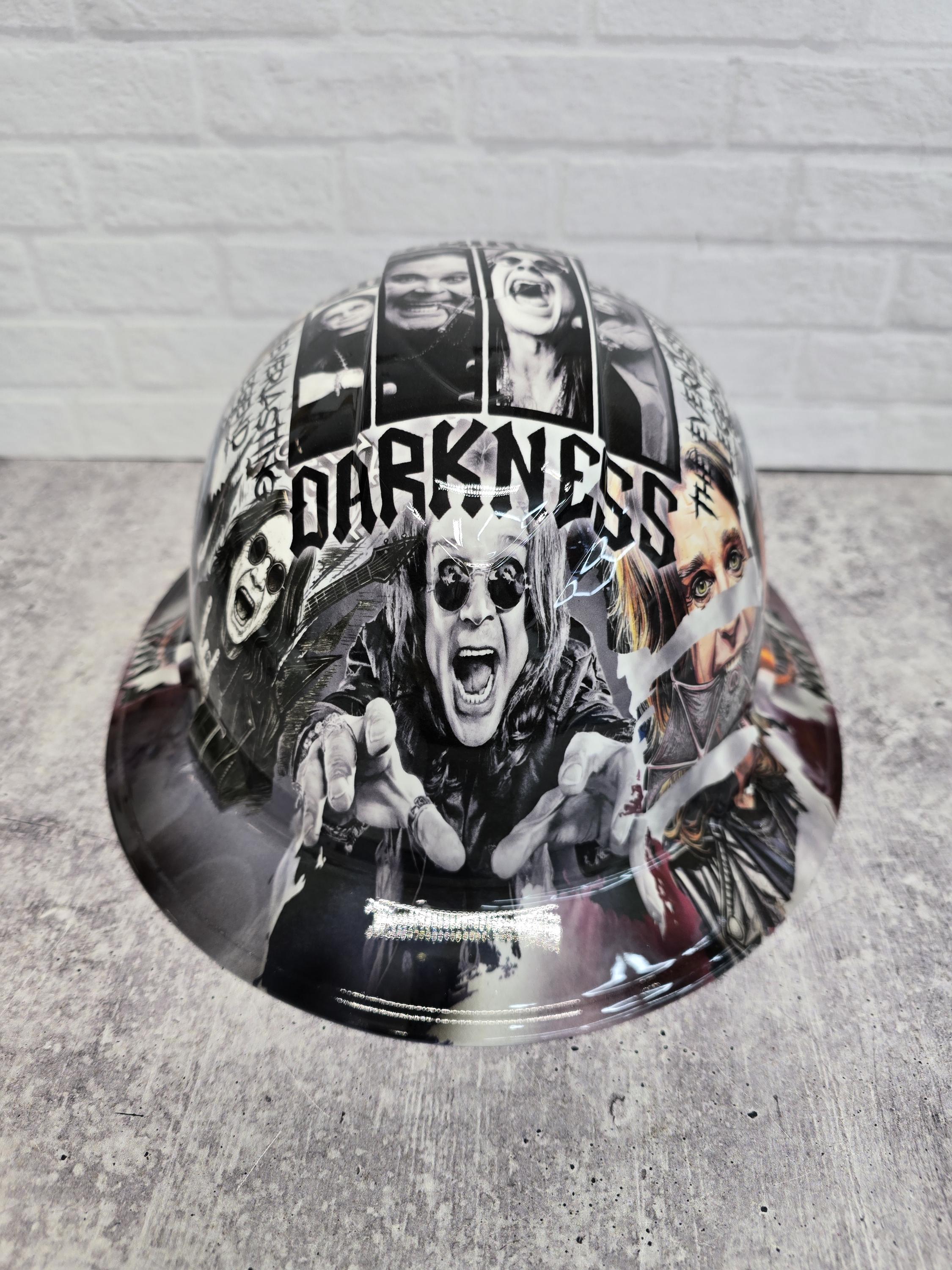 Custom Hydro Dipped Full Brim Hard Hat – Horror Movie Villains (Pinhead, Pennywise) | Pyramex Ridgeline