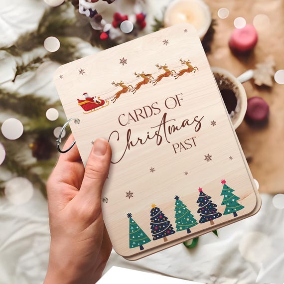 christmas card binder Christmas Card Binder: A Yearly Record Book