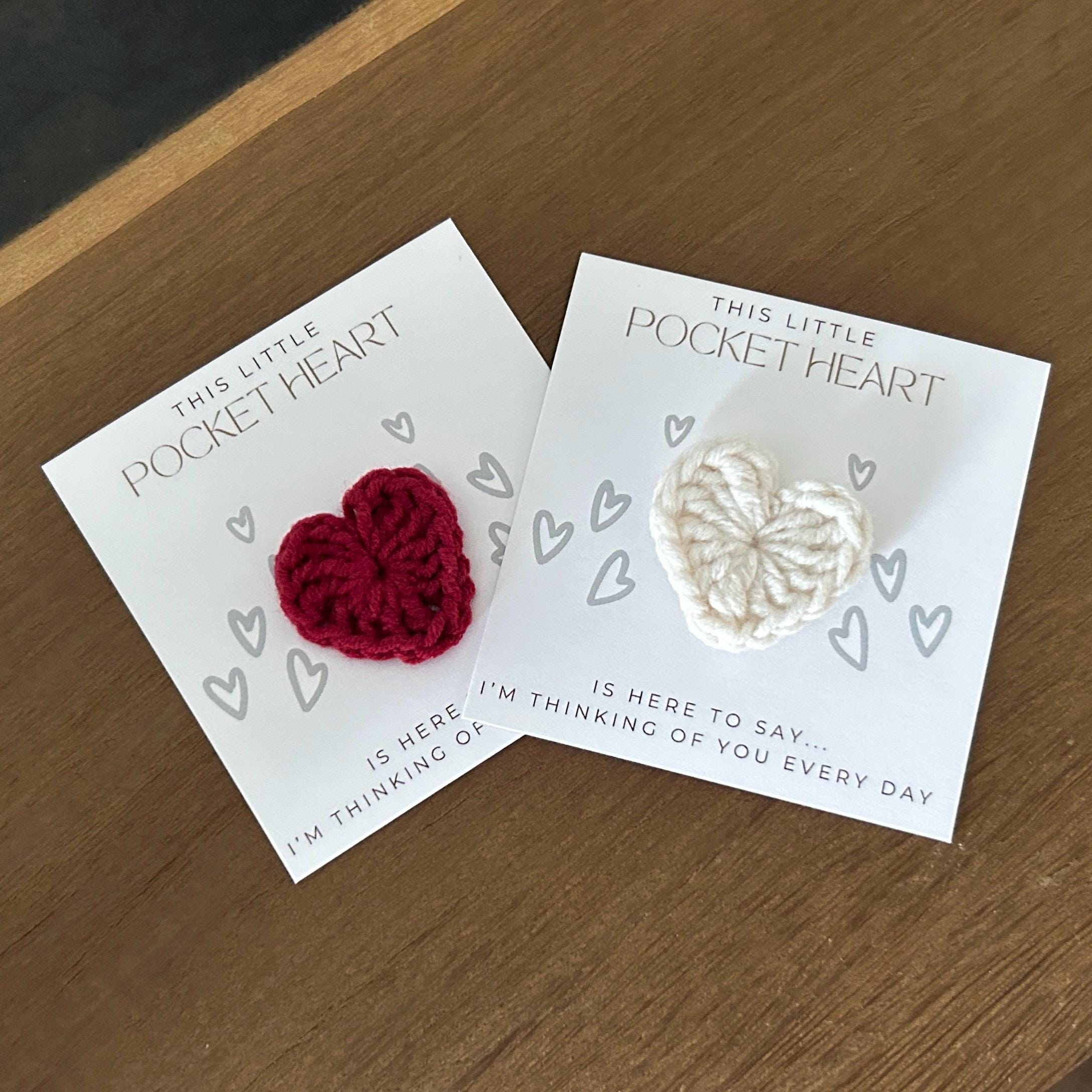 Pocket Hug - Handmade Crocheted Token of Affection for Friends and ...