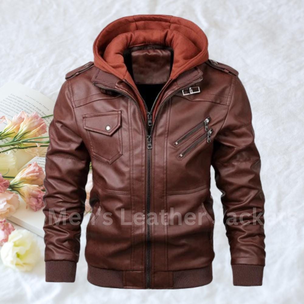 Men's Leather Jackets | Biker Leather Moto Jacket, Cole Haan