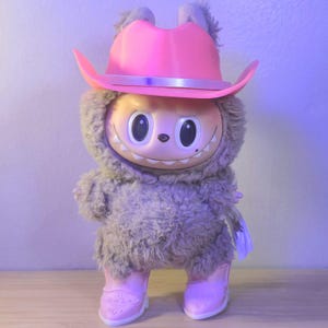 Premium Cowboy Hat for Labubu | Custom Color Hat and Band