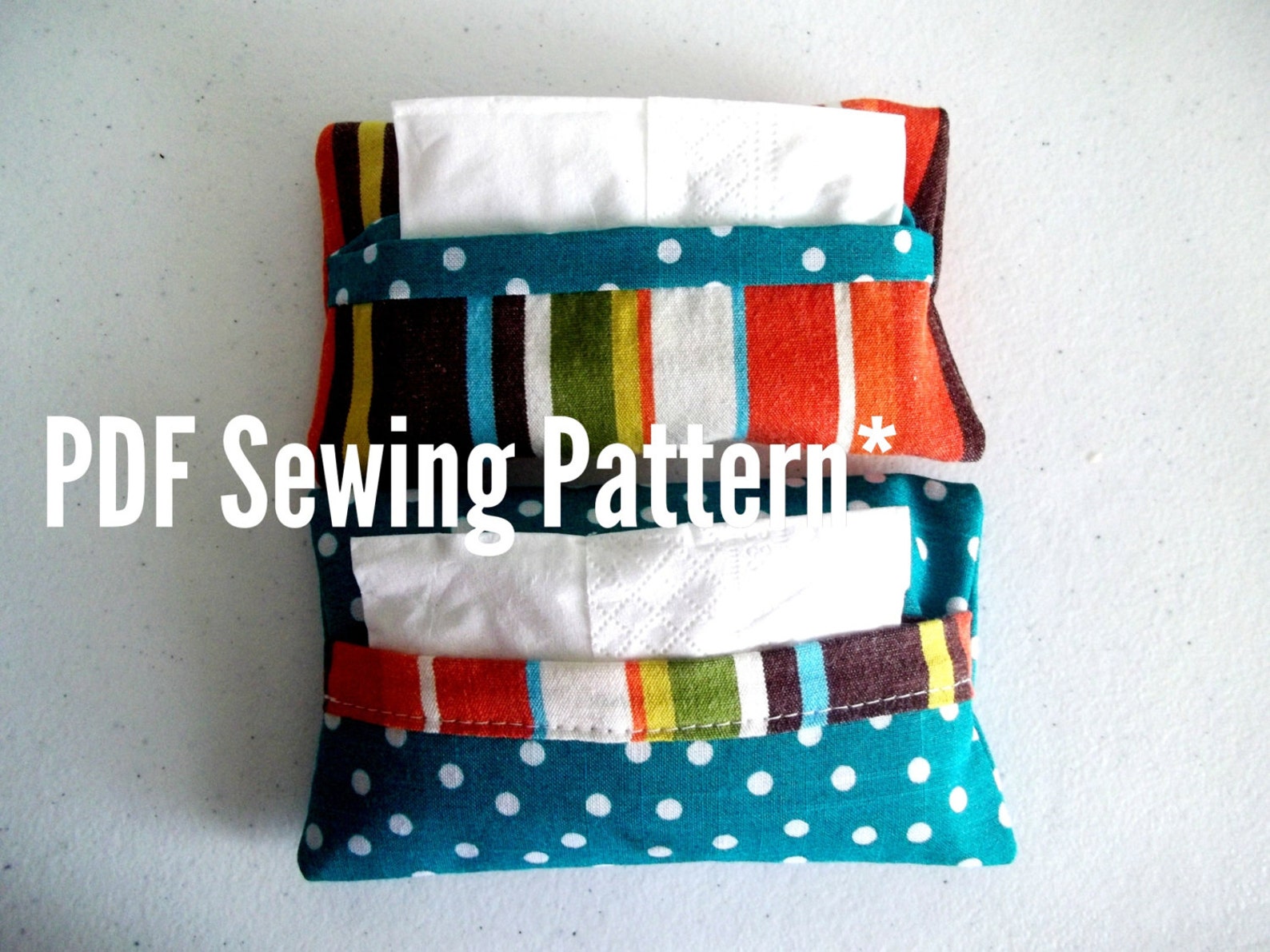 Tissue Pouch Sewing Pattern Kleenex Pocket DIY Purse Etsy