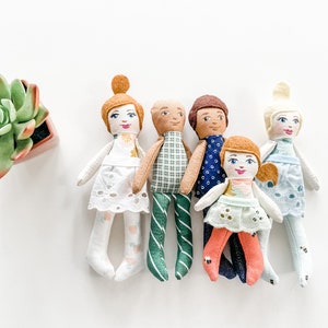 Custom Dollhouse Doll Family