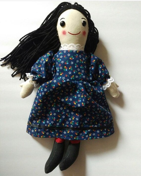 little house on the prairie rag doll