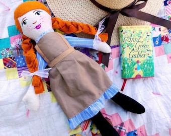 MADE TO ORDER Doll, Anne of Green Gables Doll, Anne Shirley Doll