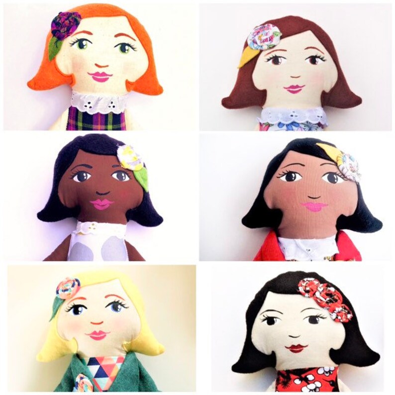 Personalizable Doll Kit DIY Custom Toy Kit Doll making kit Etsy