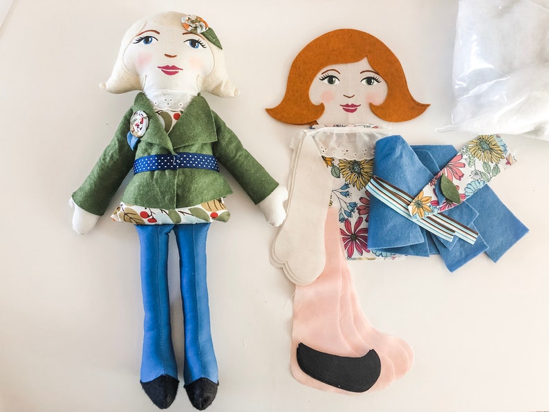 Personalizable Doll Kit DIY Custom Toy Kit Doll making kit Etsy